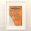 Santa Monica, carte de la ville, impression-1355529857-1355529880