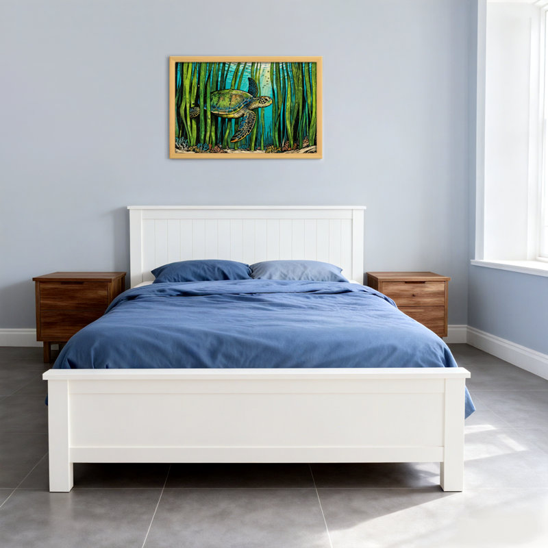 Tortue de mer, Toile tendue, Ne s’applique pas, H 20 po x l 30 po