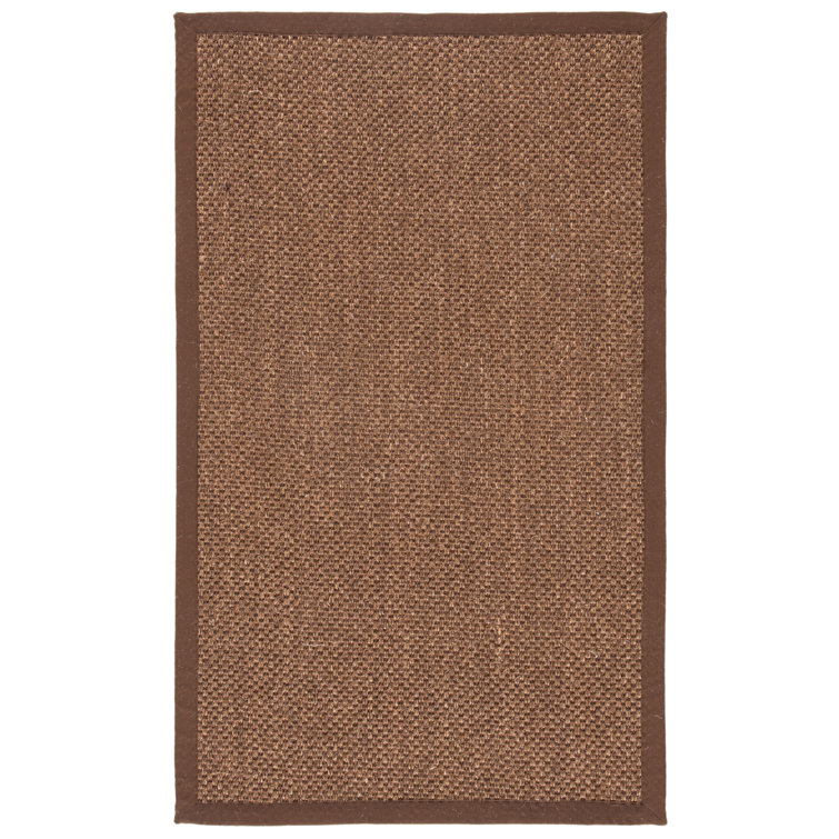 Auckland Jute/Sisal Brown Area Rug
