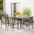 Emy 6-Person Patio Dining Set with Extendable Table