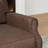 Faux Leather Pushback Recliner Chair For Living Room Bedroom RV