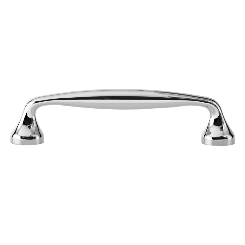 Mason 4-1/4" Center to Center Polished Nickel Bar Drawer Pull Multipack, Polished Nickel, 4.25"