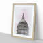 St. Paul's Cathedral Sketch in Abstract - Picture Frame Drawing Print-55730014-55730015