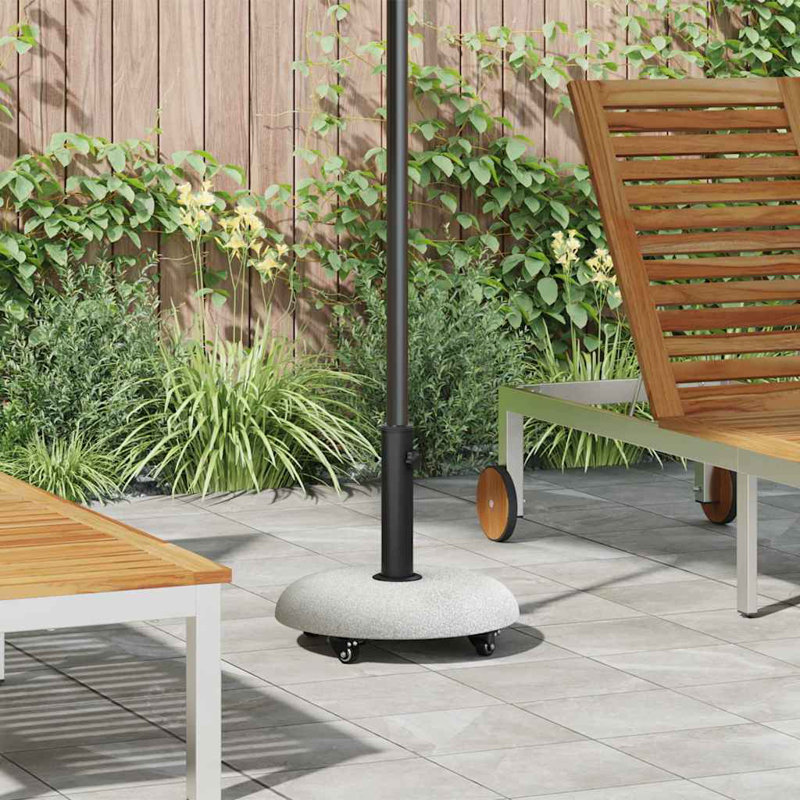 21.75kg Concrete Umbrella Base, Light Grey