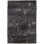 Areva Shag Black Area Rug