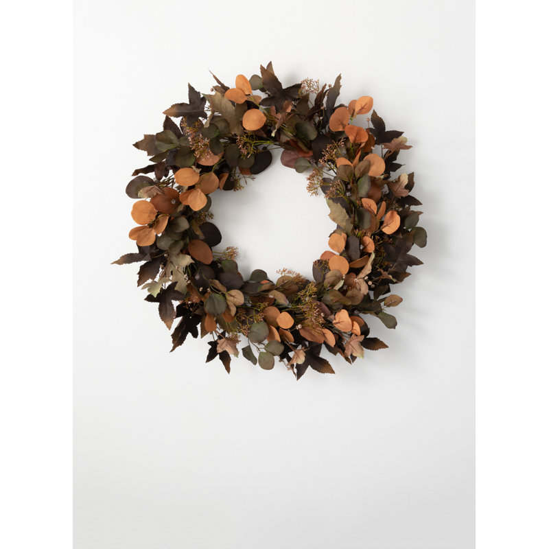  Couronne de tissu, H 26 po x l 26 po x P 7 po