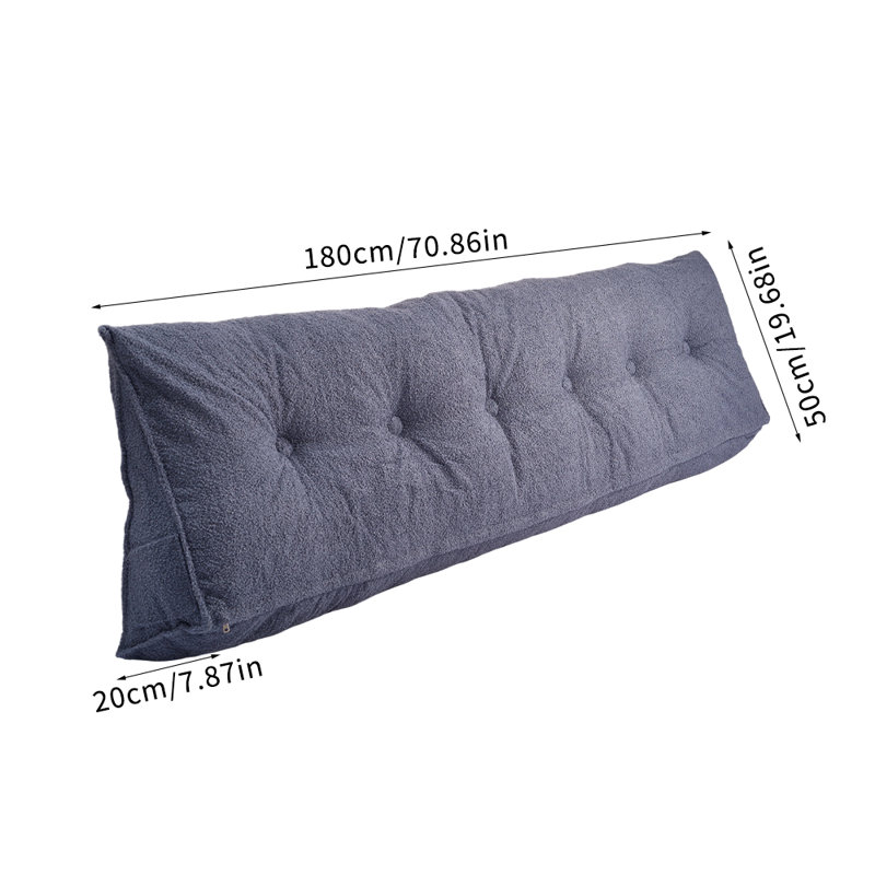Back Cushion, Slate Blue
