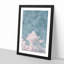 White Clouds Reaching Upwards - Picture Frame Painting Print-56738881-56738891