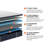 Brooklyn Standard 14" Soft Hybrid Mattress with Cooling Cover-87191545