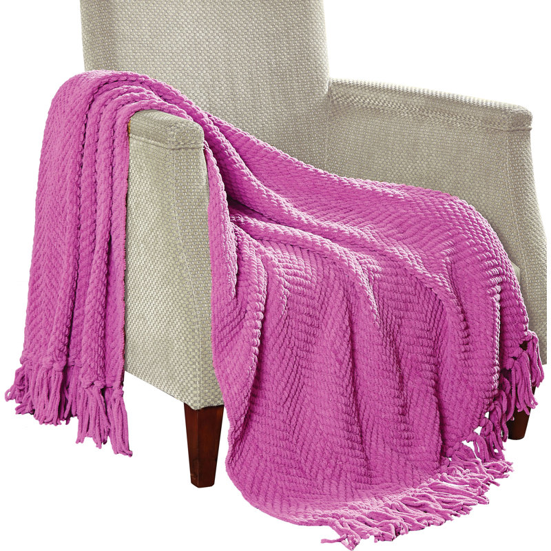 Throw Blanket, 127cm x 152.4cm, Rose Bud