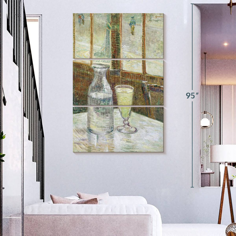 Yarlin Cafe Table With Absinthe, 74" H x 48" W