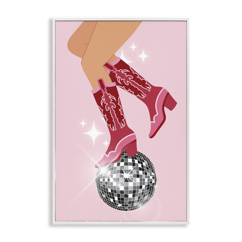 «Balancing Disco Cowgirl», estampe numérique, design par LSR Design Studio, H 30 po x l 20 po