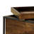 Solid Wood Tray Top End Table