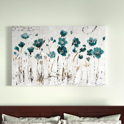 Abstract Balance Blue by Lisa Audit - Wrapped Canvas Painting Print