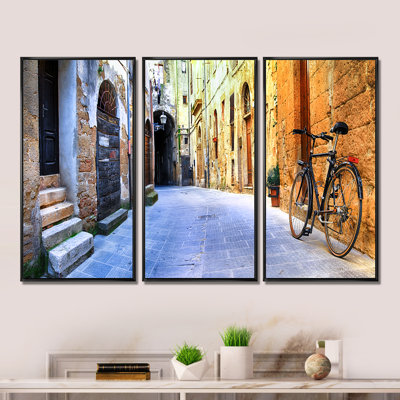 Ensemble de 3 impressions sur toile encadrées