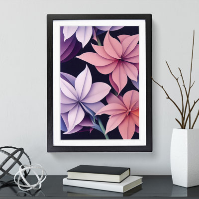 XV1022-4186X Stimulating Flowers - Single Picture Frame Print