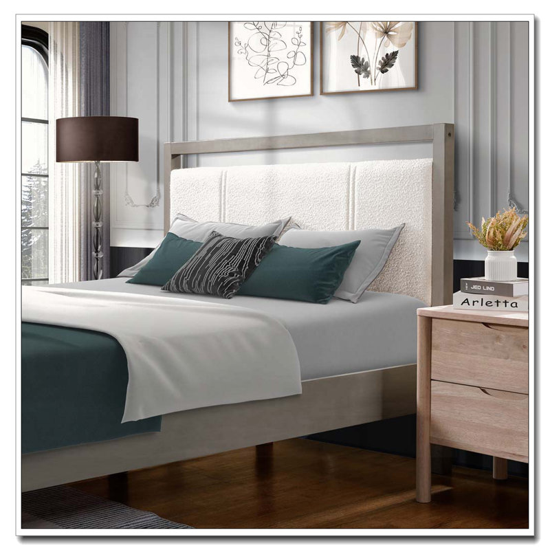 Lit tapissier Boucle