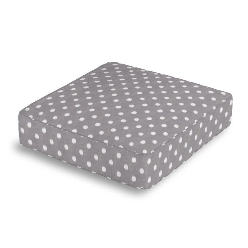 Polka Face Polka Dot Square Indoor / Outdoor Pillow Cover & Insert