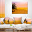 Coussin Coconut Tree Silhouette