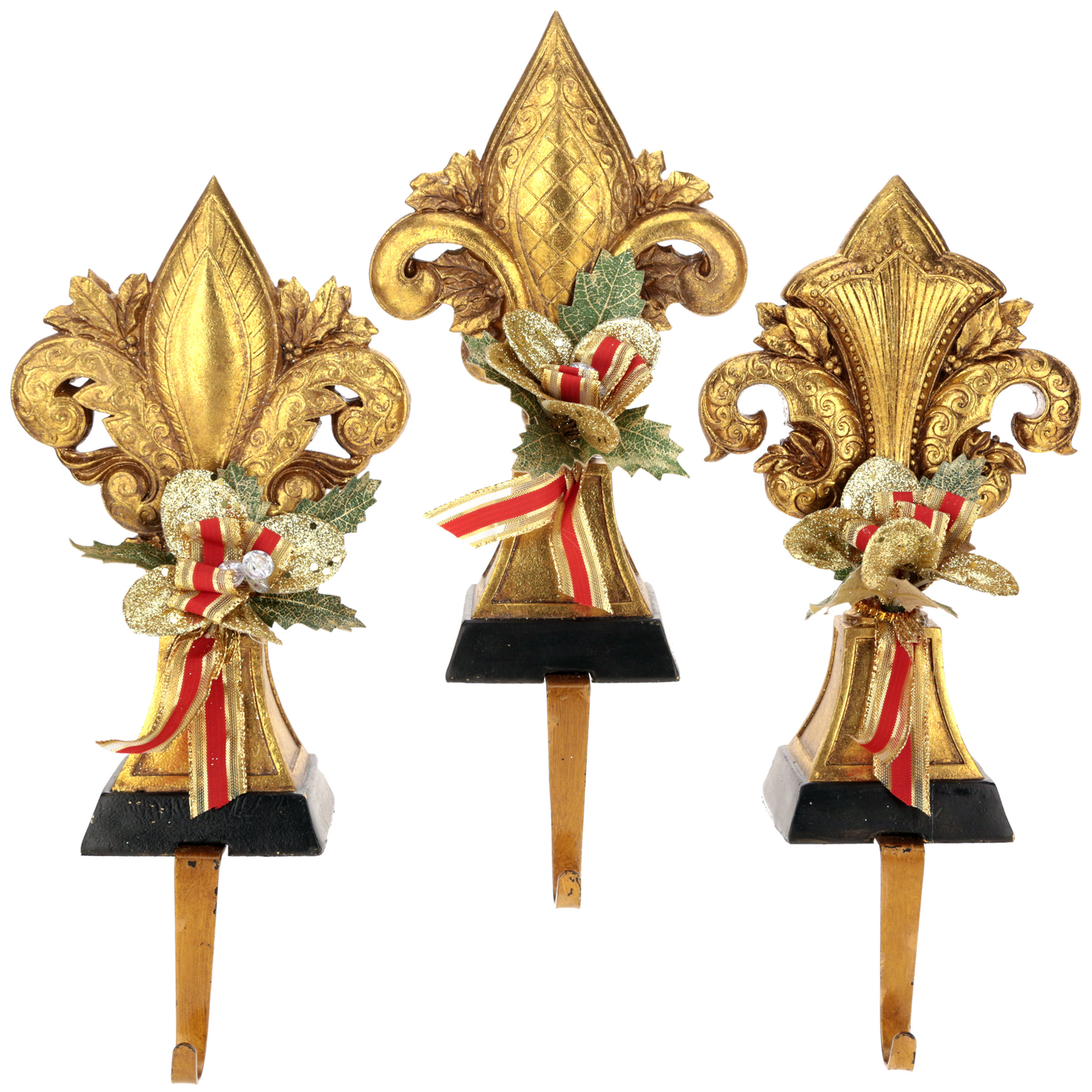 Fleur De Lis Stocking Holder