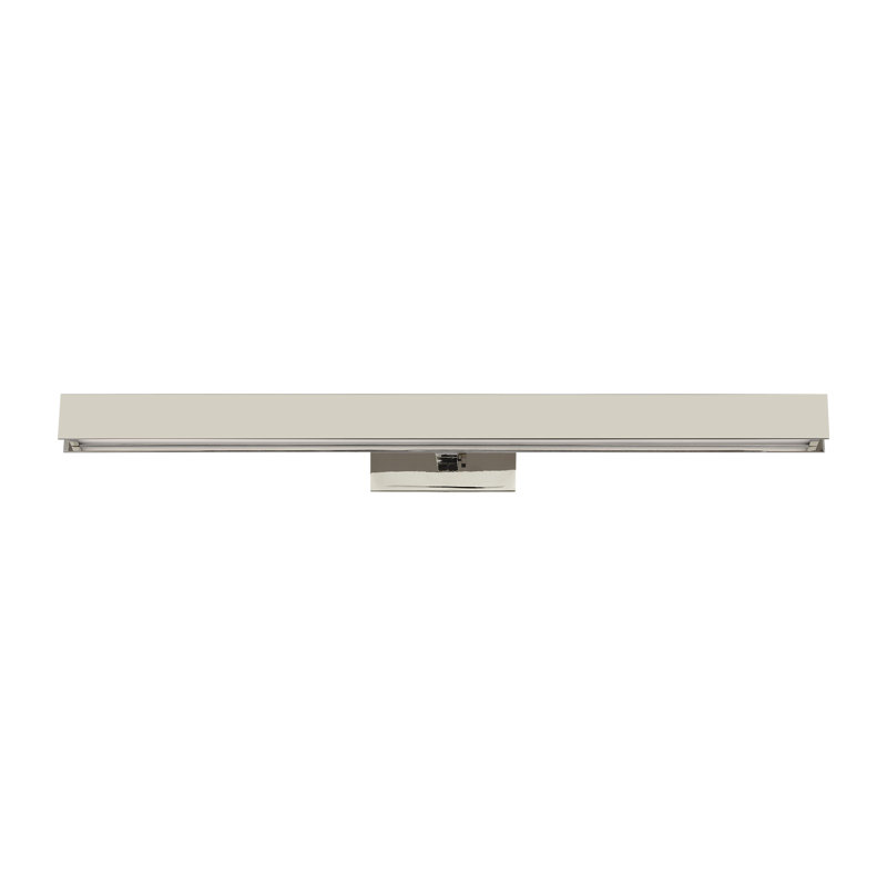 Bau Dimmable LED Wall Mounted Picture Light, Polished Nickel, 3" H x 24" W x 8" D