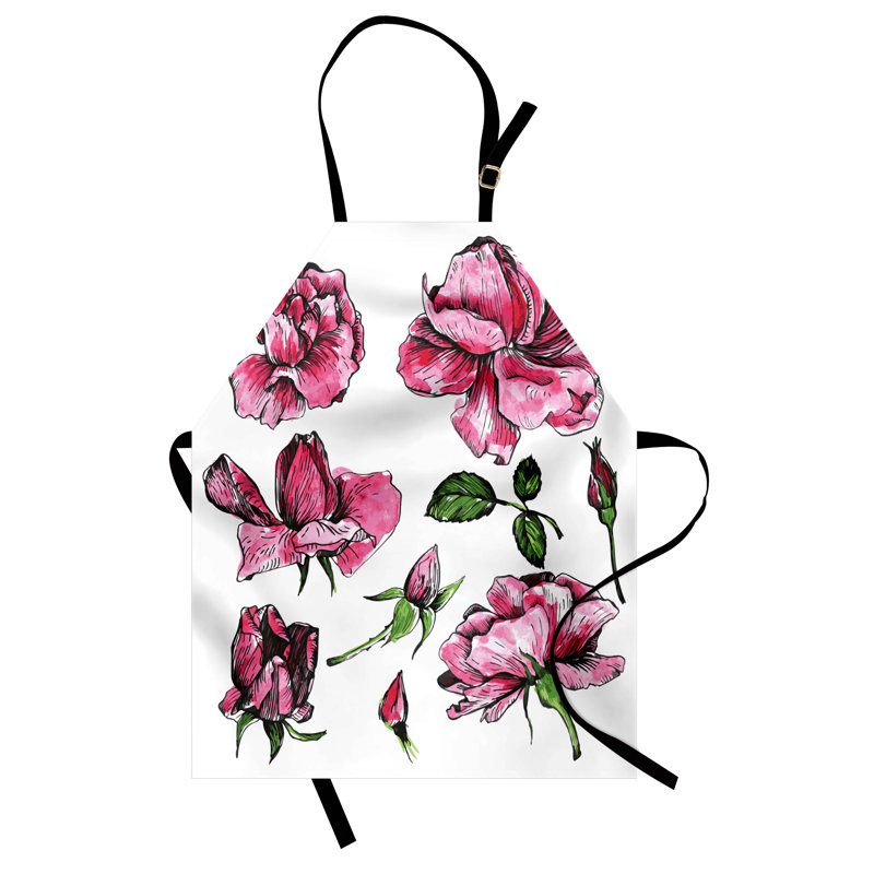 Tablier floral
