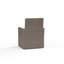 Chaise de patio avec coussin Nassau-39268204