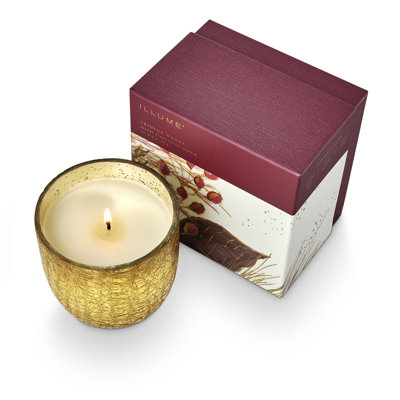 Grande bougie en verre Crimson Woods