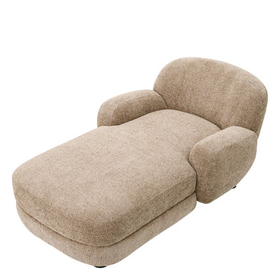 Udine Upholstered Chaise Lounge by Eichholtz