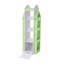 140cm H X 1cm W PVC Wood Plastic Board + Co-extruded Board + ABS No Subject Kids Bookcase