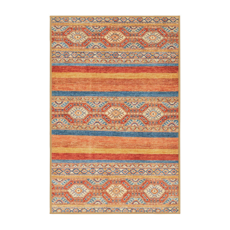 Abstract Indoor Rug, Round 3'