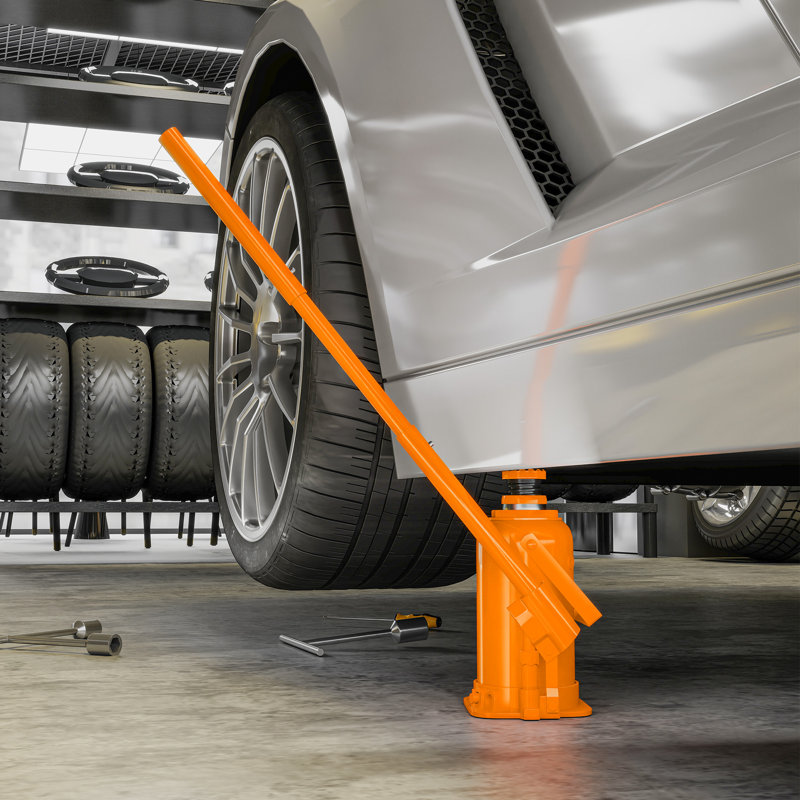 19cm H x 13.5cm W Hydraulic Bottle Jack