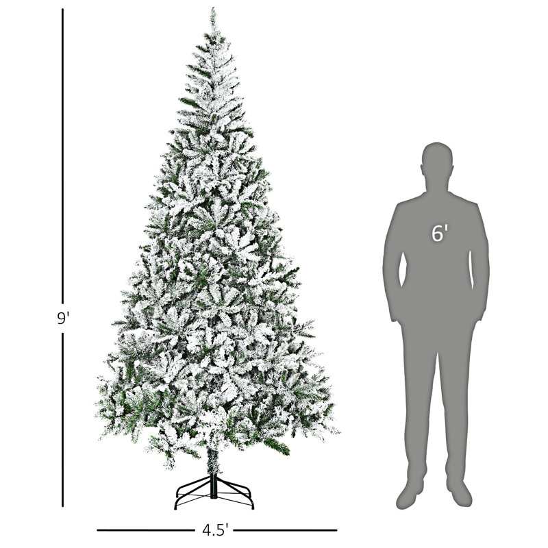 Arbre de Noël artificiel, arbre de Noël articulé en pin avec branches réalistes de 1939, 8.9'