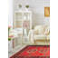 Tapis de couloir rouge unique en laine noué à la main style Kula des années 1980 de 5 pi 1 po x 11 pi 5 po