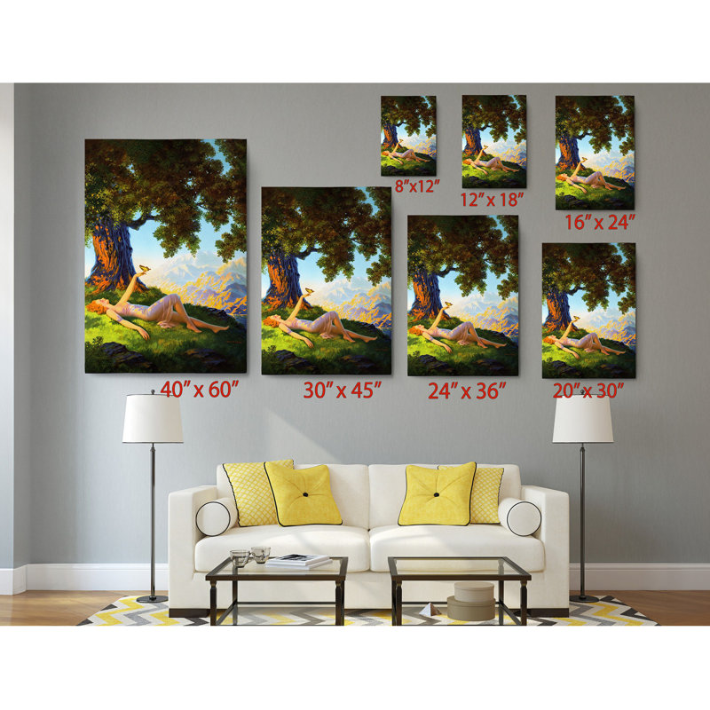 «A Day In June» par Edward Mason Eggleston, reproduction sur toile, reproduction d'art, H 30 po x l 20 po