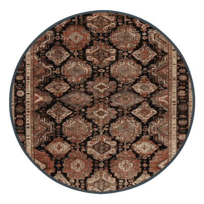 Tapis brun lavable à la machine