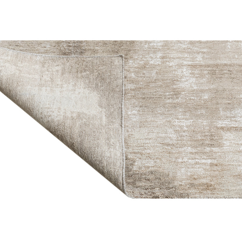 Handmade Wool Area Rug, Rectangle 5' x 8'