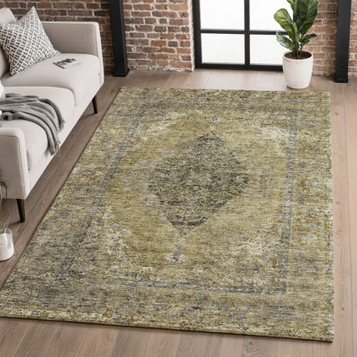 Premium Machine Washable Mayfield Border Rug