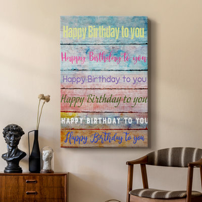 Chanson d'anniversaire - galerie Cavas sur mesure