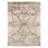 Mirror Match Marble Area Rug in Beige/Gray