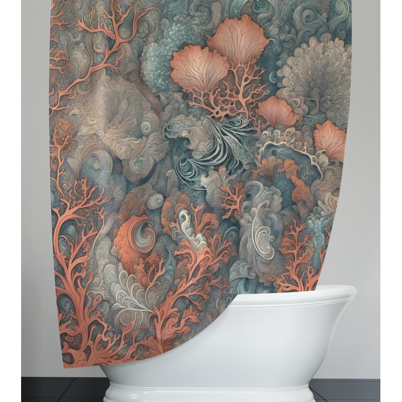 Rideau de douche Romanda, L 70 po x H 72 po