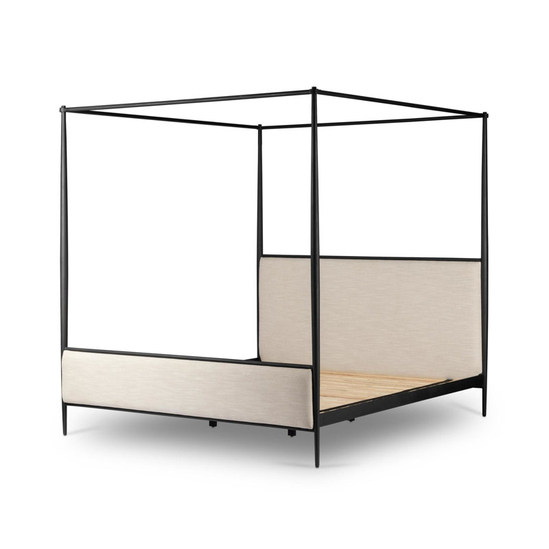 Xander Canopy Bed-savoy Parchment-queen, Queen