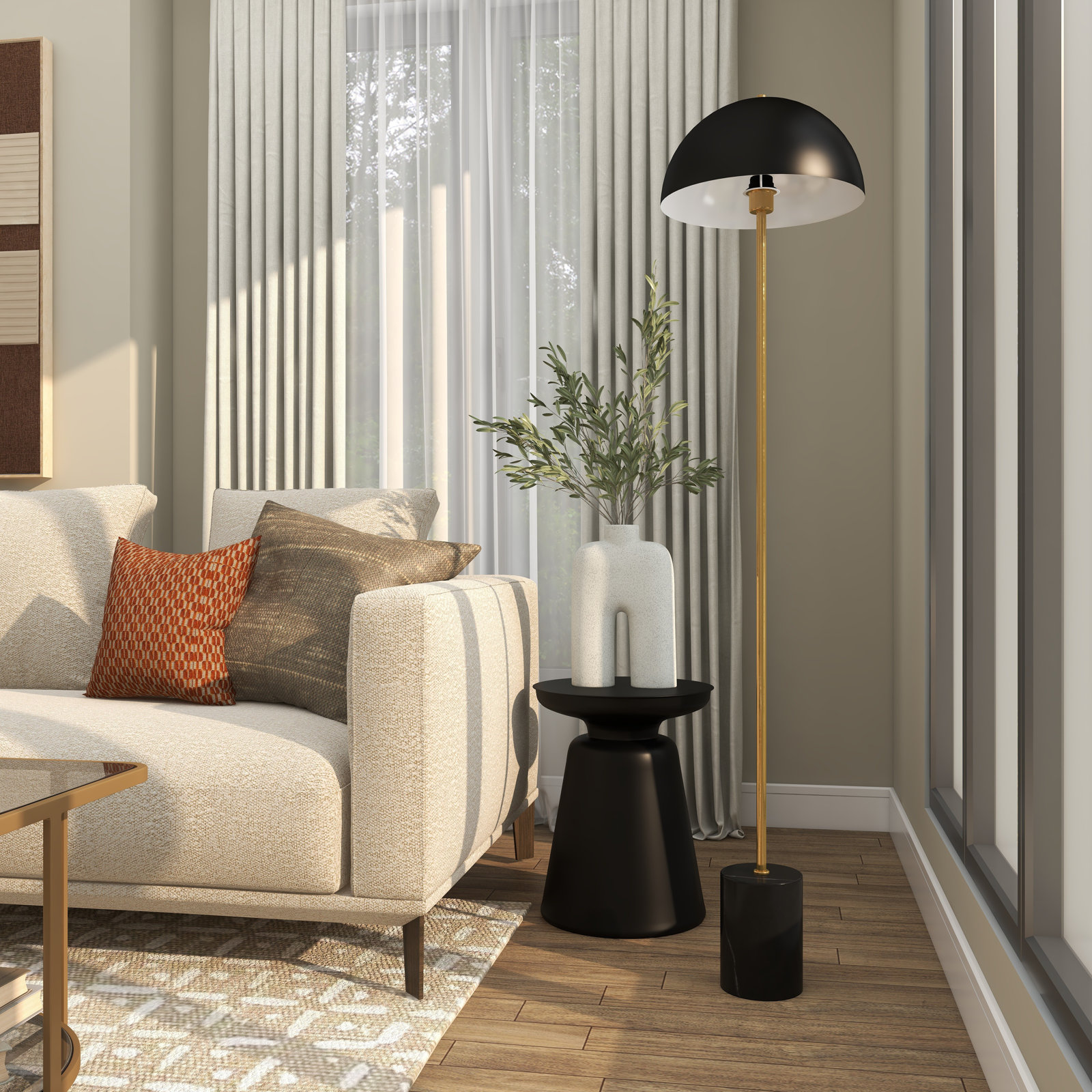 Diascia 61.5'' Floor Lamp