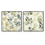 Zen Leaves III - Ensemble de 2 collages carrés floral et botanique-102162290-102162294