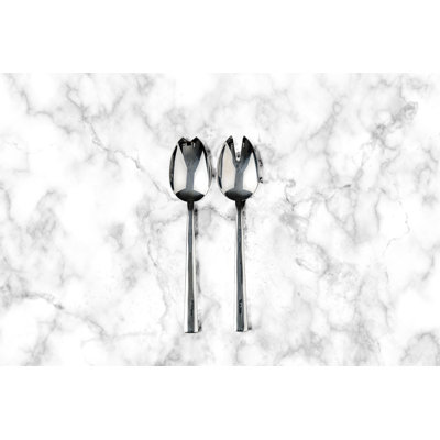 Atena Stainless Steel Salad Servers