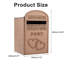 Aimah Plastic Column Box