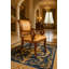 Empire Leather Arm Chair in Beige/Walnut-1391431800