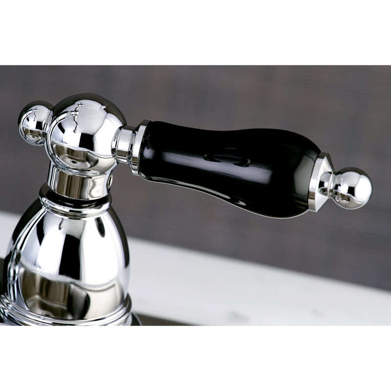 Kingston Brass Duchess Two-Handle 2-Hole Deck Mount Bar Faucet, Chrome