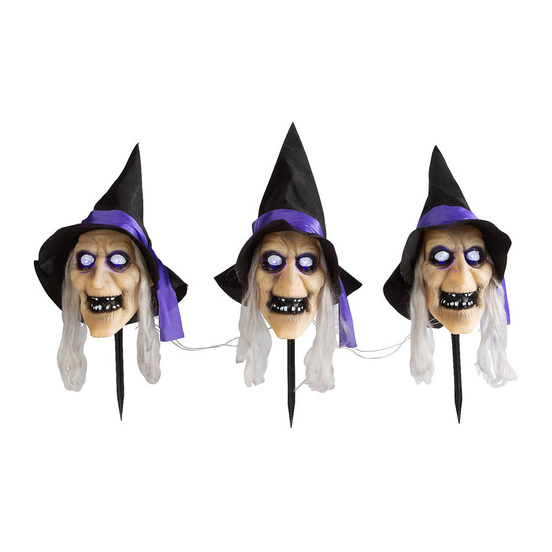 Piquet de jardin Witch Head