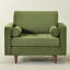 Fauteuil rembourré 42 po Geo-1555080589